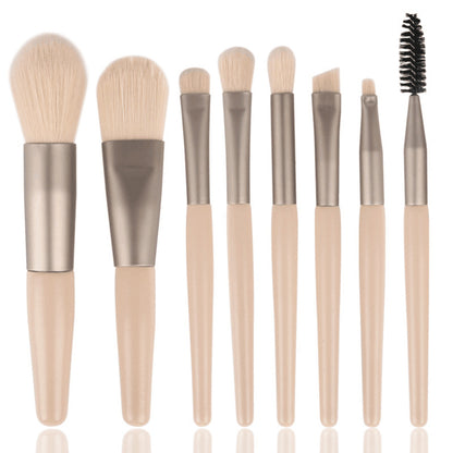 Beginners Bliss Makeup Brush Kit 8 pieces